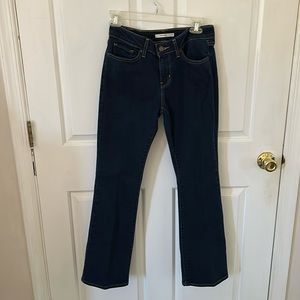 Levi's Dark Blue Women's Boot Cut Jeans